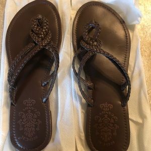 Brown sandals